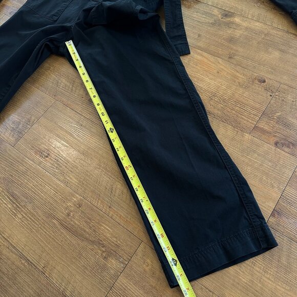 Everlane Womens Black Modern Utility Jumpsuit Size 0 Long Sleeve Coverall - Picture 6 of 7